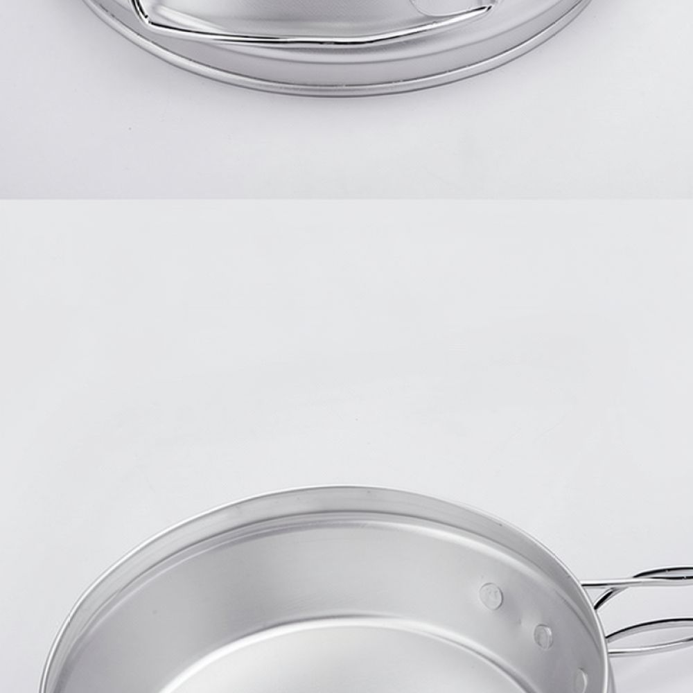 Camping Cooking Dining Set - Set Peralatan Masak Portabel dari Aluminium