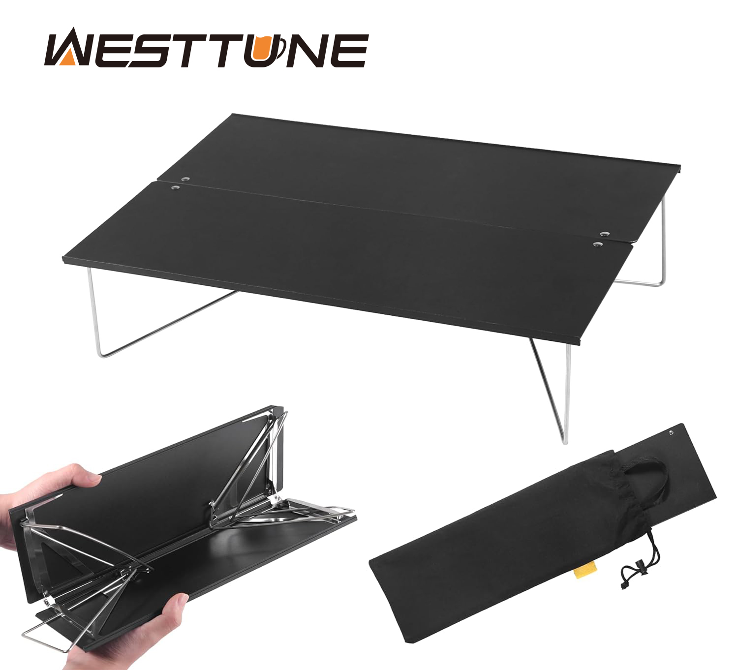 Camping Cooking Table - WESTTUNE meja berkemah Mini ringkas, Meja