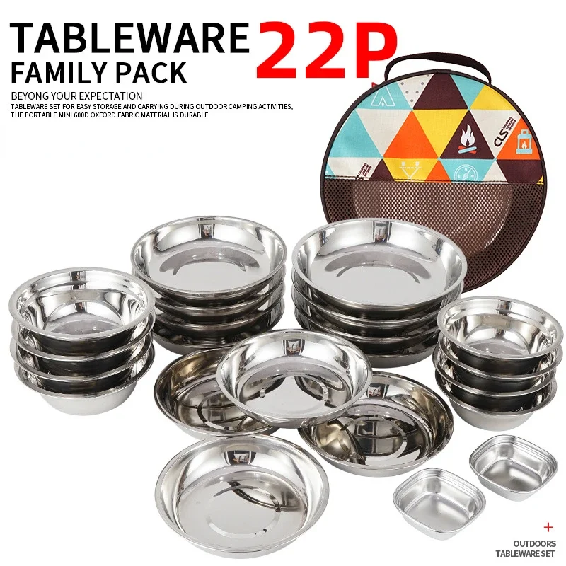 Camping Cooking Dining Set - Set Peralatan Makan Portabel CLS Camp