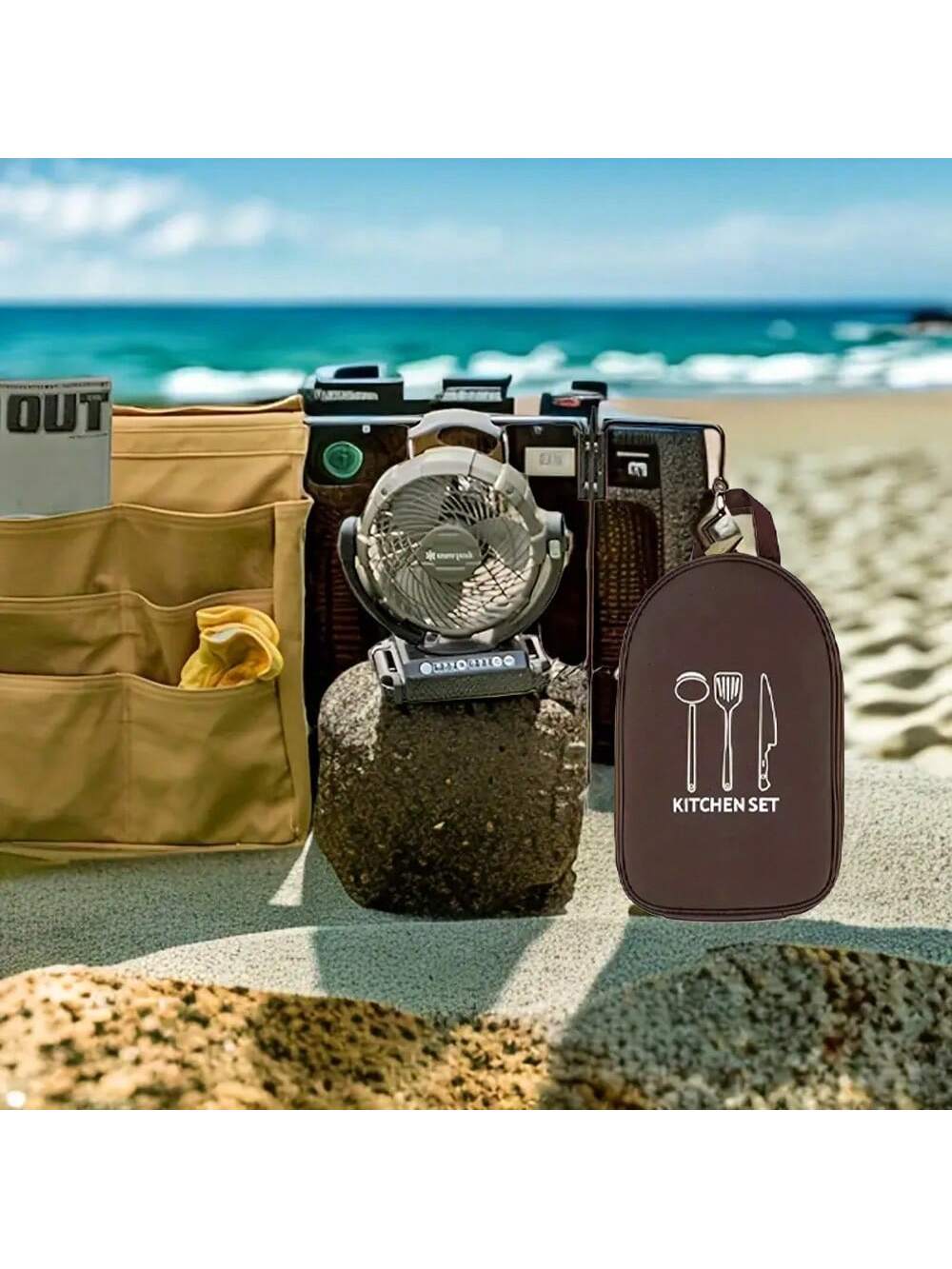 Tas Penyimpanan Peralatan Masa - Camping Cooking Container ulasan dan harga