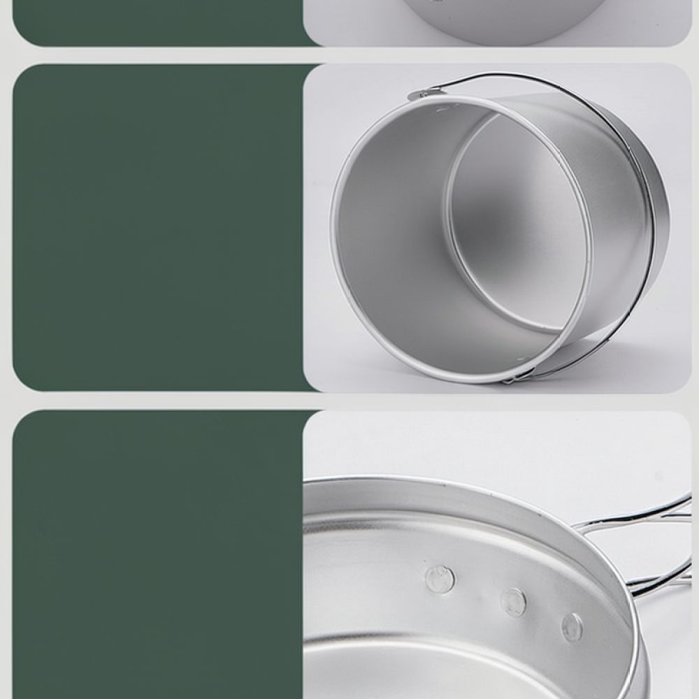Peralatan Masak Aluminium untu - Camping Cooking Dining Set ulasan dan harga