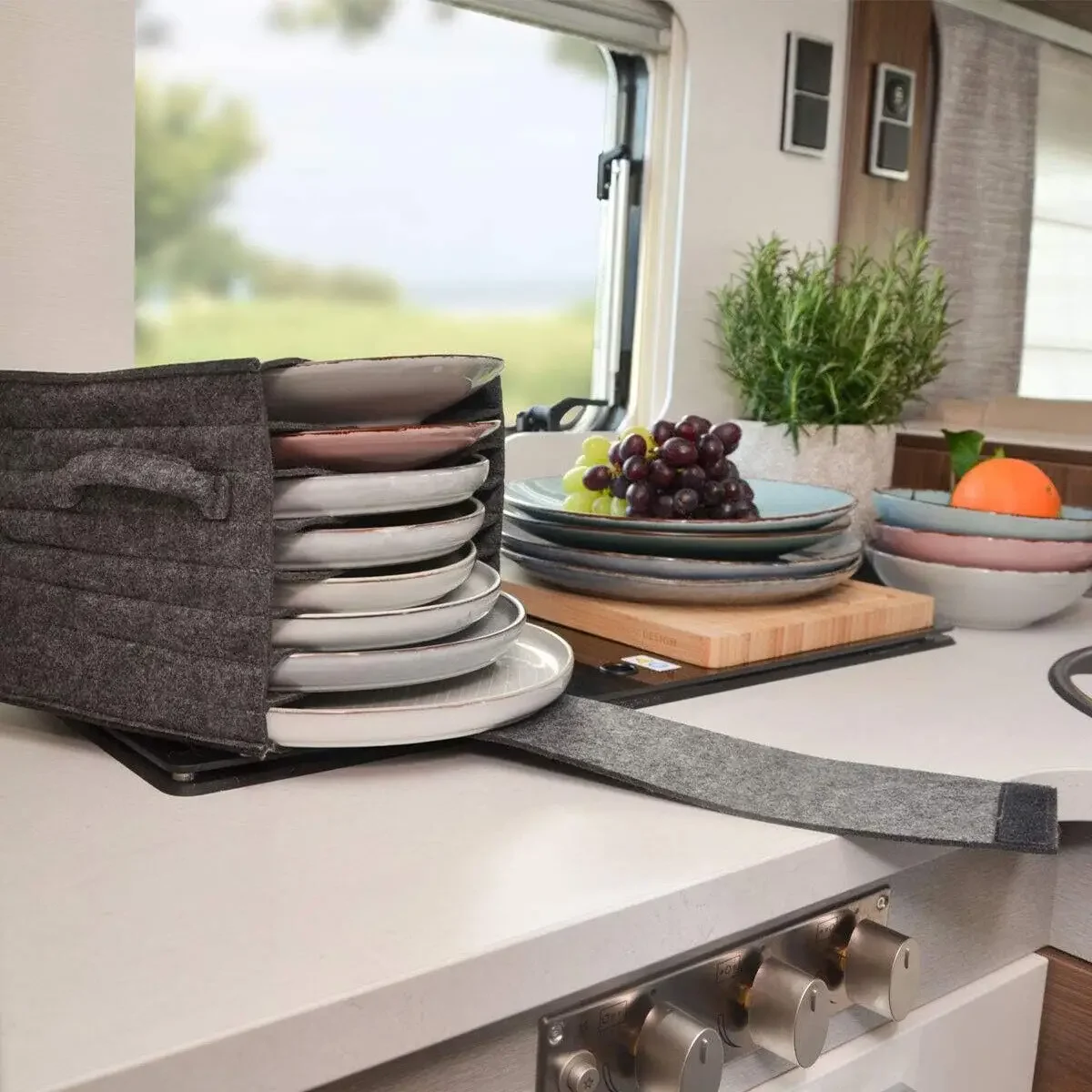 Tas penyimpanan cangkir piring - Camping Cooking Organizer ulasan dan harga