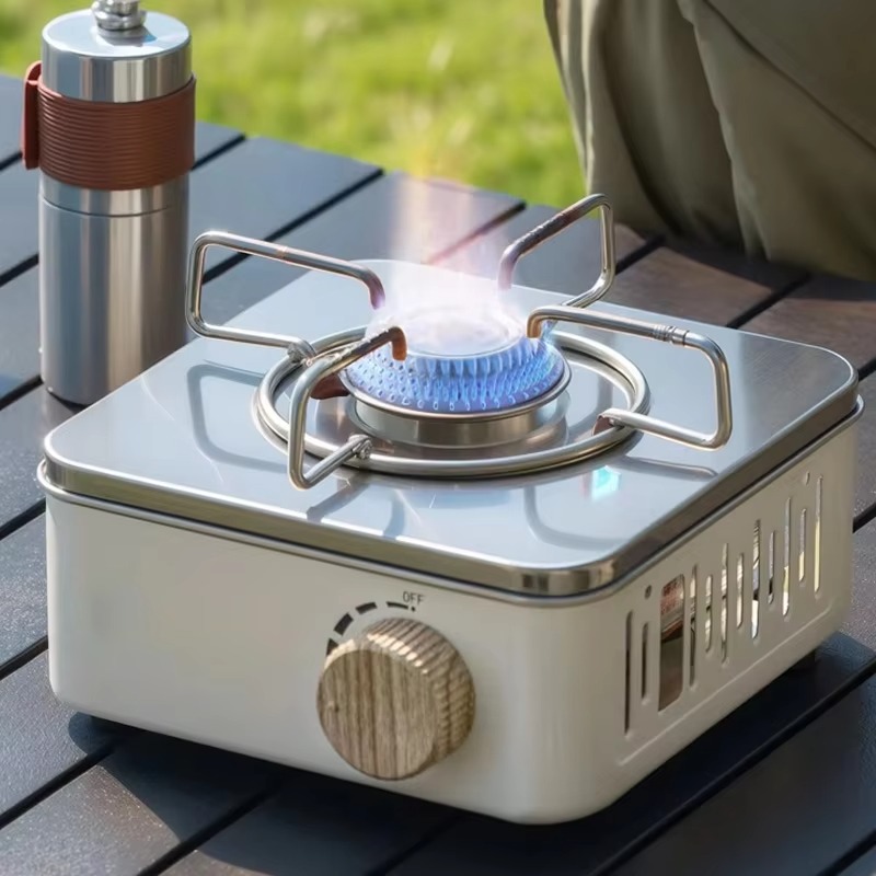 Kompor Gas Mini berkemah 2800W - Camping Cooking Organizer ulasan dan harga