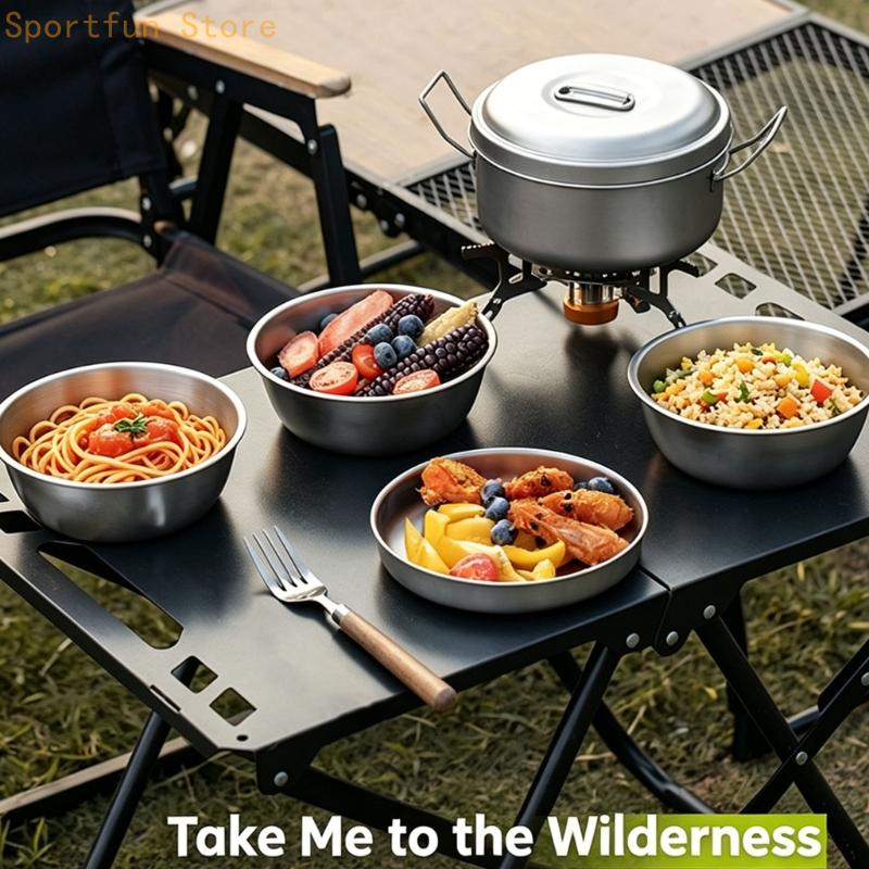Grup Peralatan Masak Makanan P - Camping Cooking Dining Set ulasan dan harga
