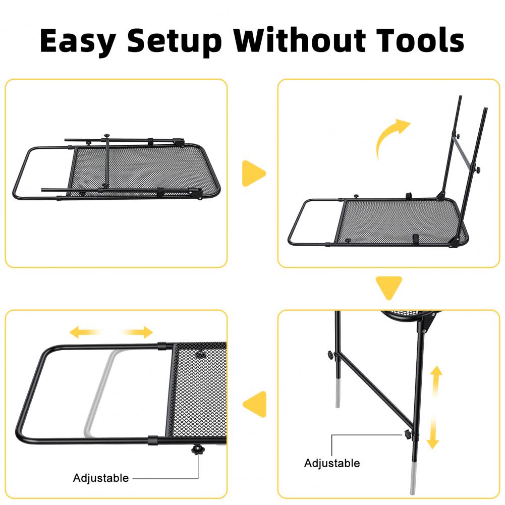Meja Lipat Baja untuk Berkemah - Camping Cooking Table ulasan dan harga