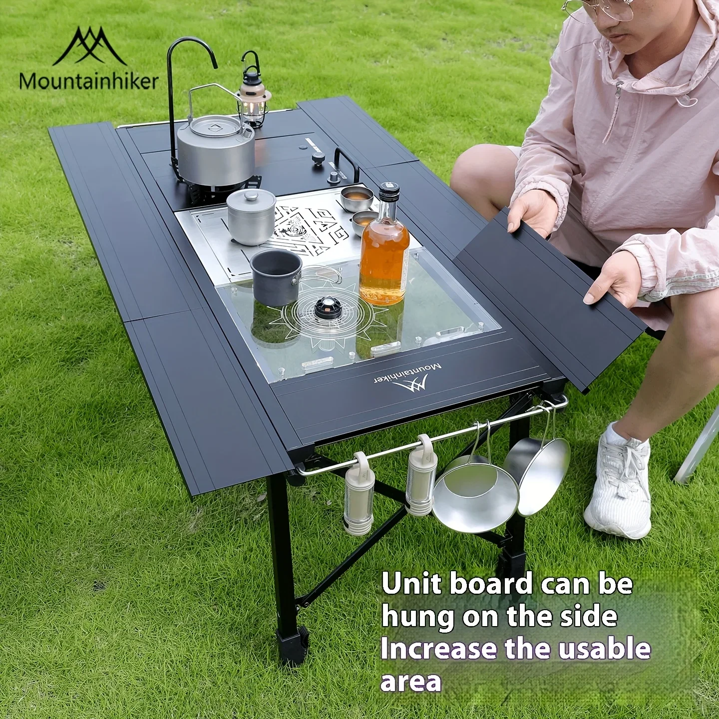 Meja Lipat untuk Berkemah, Dap - Camping Cooking Table ulasan dan harga